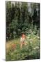 Girl Among the Wild Flowers, 1880-Olga Antonova Lagoda-Shishkina-Mounted Giclee Print