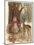 Girl and Deer-Marie Seymour Lucas-Mounted Art Print
