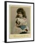 Girl and Doll, 1900-null-Framed Art Print