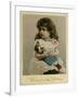 Girl and Doll, 1900-null-Framed Art Print