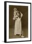 Girl and Doll Off to Bed-null-Framed Photographic Print