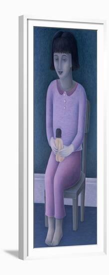 Girl and Doll-Ruth Addinall-Framed Giclee Print