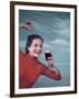 Girl and Guinness 1950s-Charles Woof-Framed Photographic Print