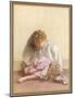Girl and Her Doll, Both Fast Asleep-Millicent E. Gray-Mounted Art Print