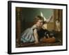 Girl and Kitten-Seymour Joseph Guy-Framed Giclee Print