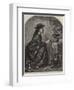 Girl and Thrush-null-Framed Giclee Print