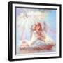 Girl Angel on Cloud-Judy Mastrangelo-Framed Giclee Print