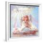 Girl Angel on Cloud-Judy Mastrangelo-Framed Giclee Print