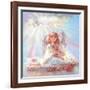 Girl Angel on Cloud-Judy Mastrangelo-Framed Giclee Print