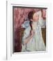 Girl Arranging Her Hair, 1886-Mary Stevenson Cassatt-Framed Premium Giclee Print