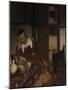 Girl asleep at a table, 1656-57-Johannes Vermeer-Mounted Giclee Print