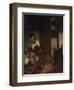 Girl asleep at a table, 1656-57-Johannes Vermeer-Framed Giclee Print