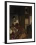 Girl asleep at a table, 1656-57-Johannes Vermeer-Framed Giclee Print