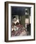 Girl Asleep at a Table-Johannes Vermeer-Framed Giclee Print
