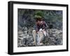 Girl at a Forest Brook. (Charlotte Corinth), 1913-Lovis Corinth-Framed Giclee Print