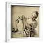 Girl at a Well-Francois Boucher-Framed Giclee Print