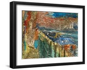 Girl at Little Venice-Brenda Brin Booker-Framed Giclee Print