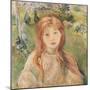 Girl at Mesnil, 1892-Berthe Morisot-Mounted Giclee Print