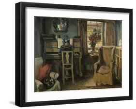 Girl at the Piano-Duncan Grant-Framed Giclee Print