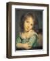 Girl at the Window-Jean-Baptiste Greuze-Framed Giclee Print