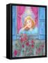 Girl at Window-Judy Mastrangelo-Framed Stretched Canvas