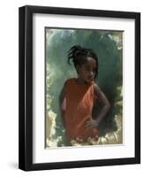 Girl Attitude-Michael Jackson-Framed Premium Giclee Print