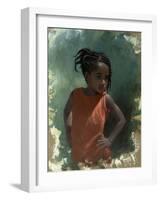 Girl Attitude-Michael Jackson-Framed Giclee Print