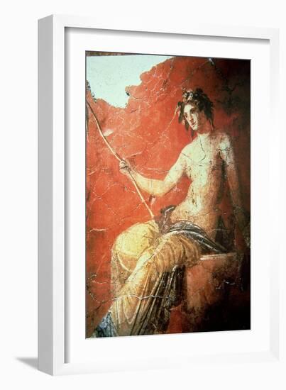 Girl, Baths of Caracalla, 212-null-Framed Giclee Print