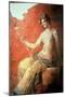 Girl, Baths of Caracalla, 212-null-Mounted Giclee Print