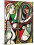 Girl Before a Mirror, c.1932-Pablo Picasso-Mounted Art Print