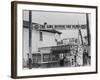 Girl Behind the Pump Gas Station Run Entirely by Female Owners-Emil Otto Hoppé-Framed Photographic Print