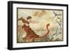 Girl Being Pulled Through the Water by May Flies-null-Framed Giclee Print