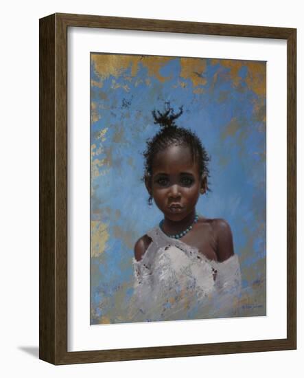 Girl Blue-Michael Jackson-Framed Giclee Print