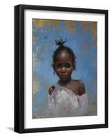 Girl Blue-Michael Jackson-Framed Giclee Print