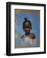 Girl Blue-Michael Jackson-Framed Giclee Print