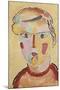 Girl, Bright in Appearance; Madchenkopf, Helle Erscheinung, 1916-Alexej Von Jawlensky-Mounted Giclee Print