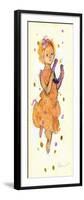 Girl Bringing Luck and Success-George Adamson-Framed Giclee Print