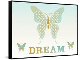 Girl Butterfly-Mindy Howard-Framed Stretched Canvas