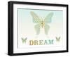 Girl Butterfly-Mindy Howard-Framed Giclee Print