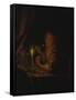 Girl by Candlelight-Godfried Schalcken-Framed Stretched Canvas