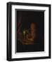 Girl by Candlelight-Godfried Schalcken-Framed Giclee Print