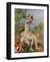 Girl by the Sea-Pierre-Auguste Renoir-Framed Giclee Print