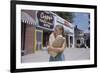 Girl Carrying Paper Shopping Bags-William P. Gottlieb-Framed Photographic Print