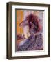 Girl Combing Her Hair-Harold Gilman-Framed Giclee Print