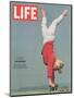 Girl Doing Handstand on Skateboard, May 14, 1965-Bill Eppridge-Mounted Photographic Print