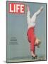 Girl Doing Handstand on Skateboard, May 14, 1965-Bill Eppridge-Mounted Photographic Print