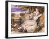 Girl Dreaming-Richard Redgrave-Framed Giclee Print