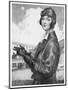 Girl Dressed for the Air-Emmett Watson-Mounted Art Print