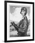 Girl Dressed for the Air-Emmett Watson-Framed Art Print