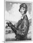 Girl Dressed for the Air-Emmett Watson-Mounted Art Print